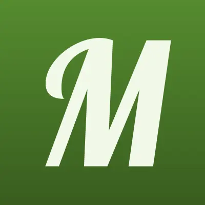 Магнит косметик, сеть магазинов, лого-визитка